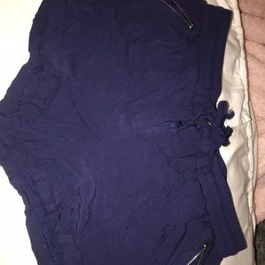 comfortable soft navy blue shorts